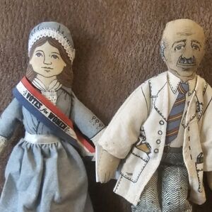 Handcrafted Fabric Doll Sets